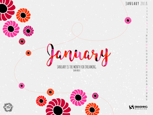 Tazi January Wallpaper