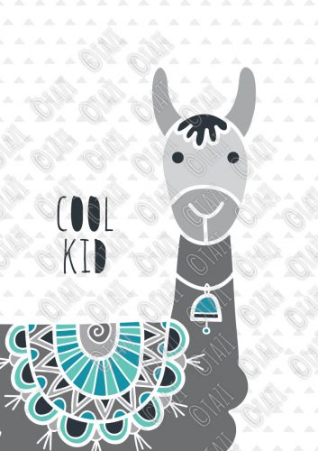 DIY cool kid llama