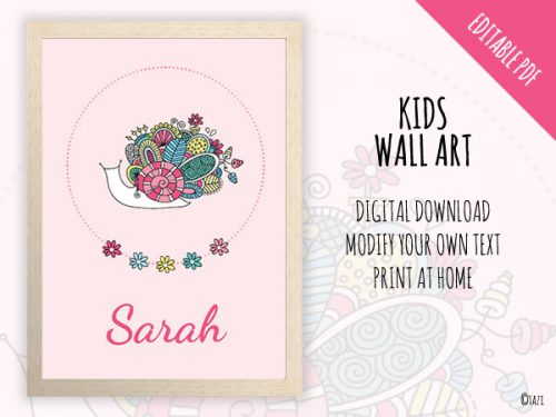 Tazi Snail Print