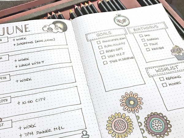 DIY Stickers-Birthday-Journal
