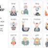 DIY animals-flashcard-included