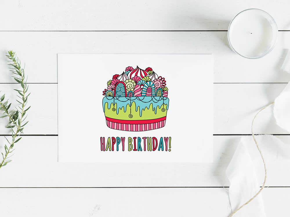 Download Happy Birthday Cake Clipart Tazi Graphics Printables