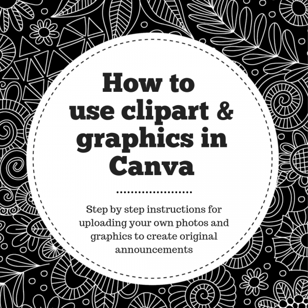 How Do I Use Clipart And Backgrounds In Canva 