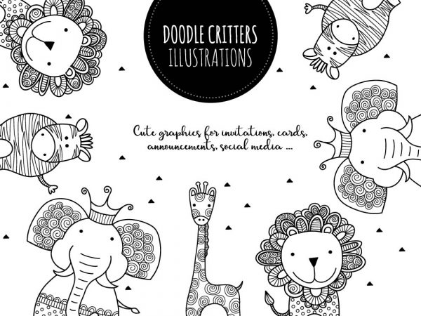 DIY doodle critters