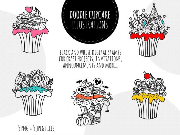 DIY doodle-cupcakes-black-hero
