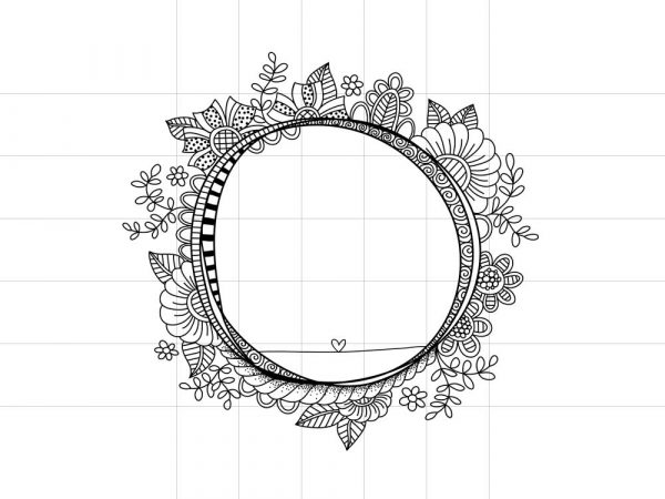 DIY doodle-frame-outline