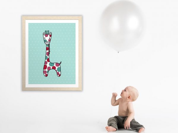 Tazi giraffe-frame