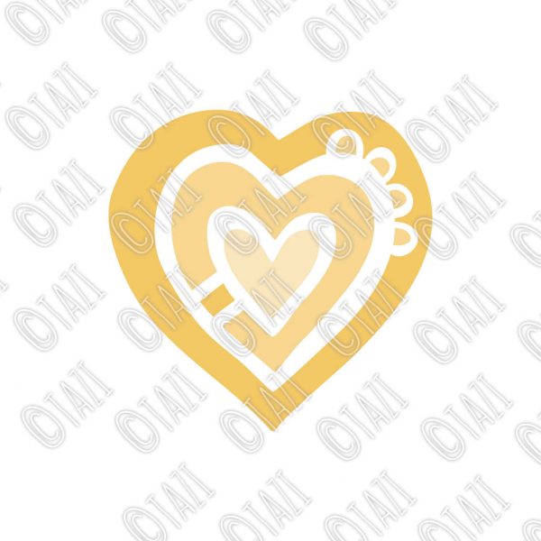 Tazi heart-yellow