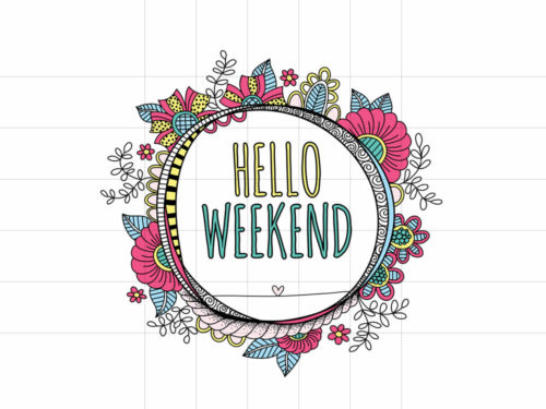DIY Hello Weekend