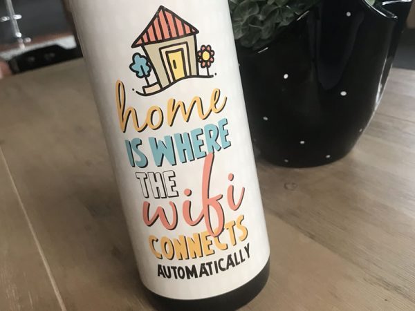 DIY housewarming wrapper