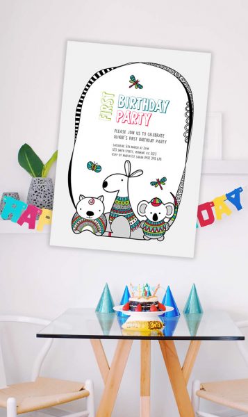 Tazi pin-birthday-invite