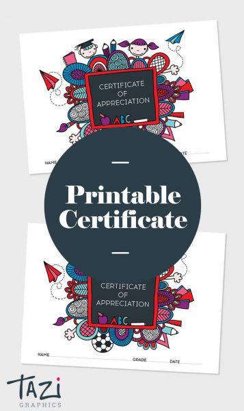 Tazi pin-certificate-appreciation