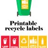 Recycle Bin Labels | Digital Download - Image 6