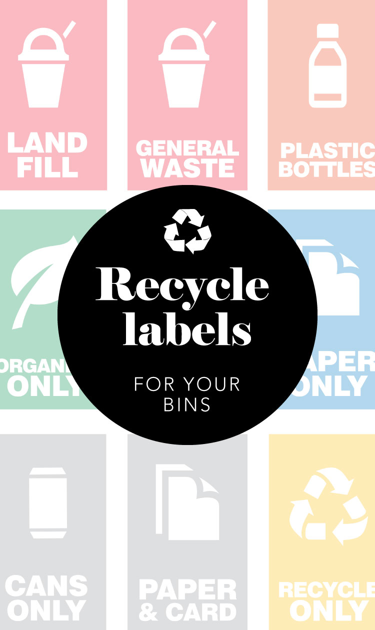 Pin on recycle containers