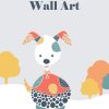 Tazi pin-wallart-dog