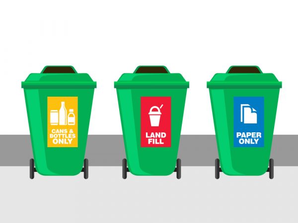 Tazi recycle-bin-labels