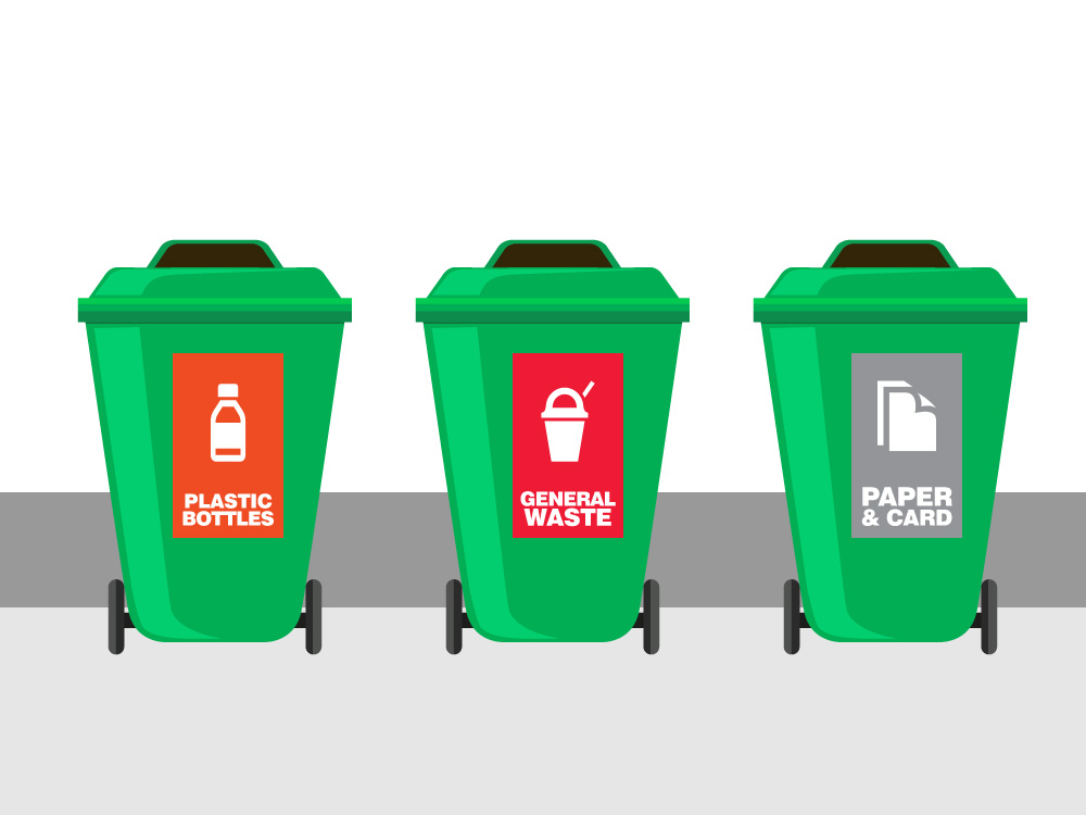 Tazi recycle-bin-labels