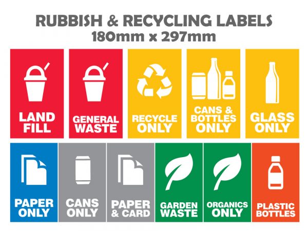 Tazi recycle-bin-labels