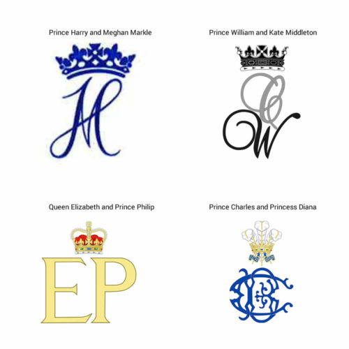 DIY royal-monogram