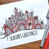 Christmas Banner Colouring Page - Image 3