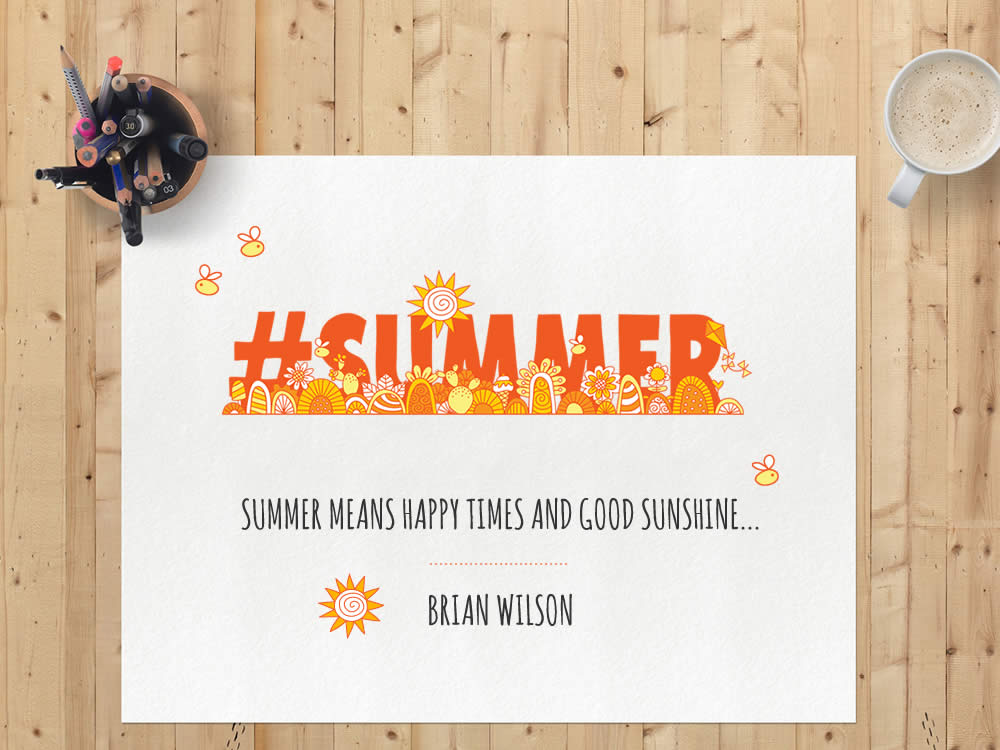 DIY seasons-summer-quote-mockup